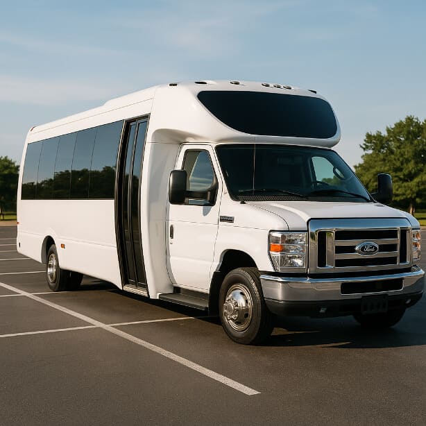 Charter Bus Rental St. Charles 20 Passenger Minibus