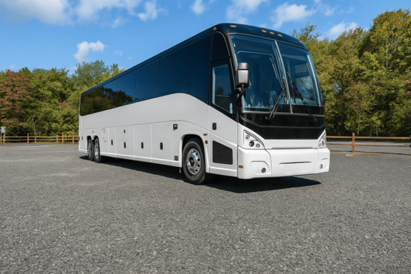 Charter Bus Rental St. Charles 56 Passenger Charter Bus